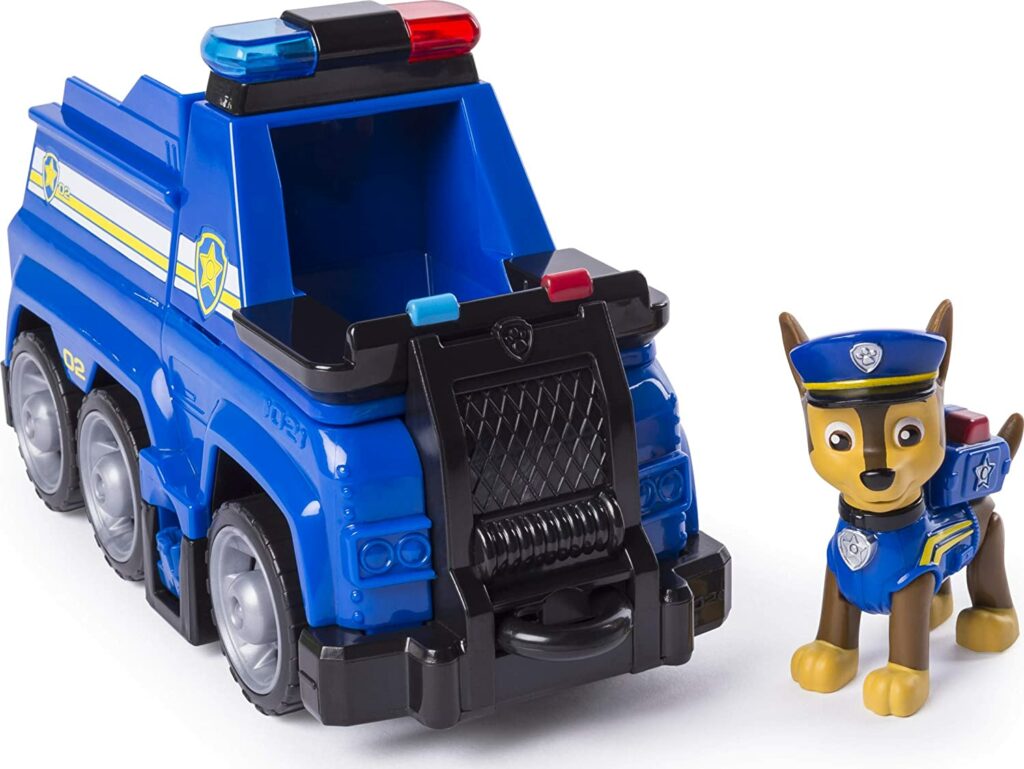 blaues ultimate Rescue Basis Polizeifahrzeug mit Chase