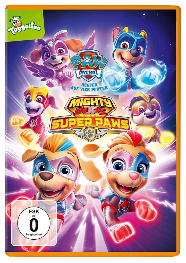 DVD Cover Mighty Pups Superhunde