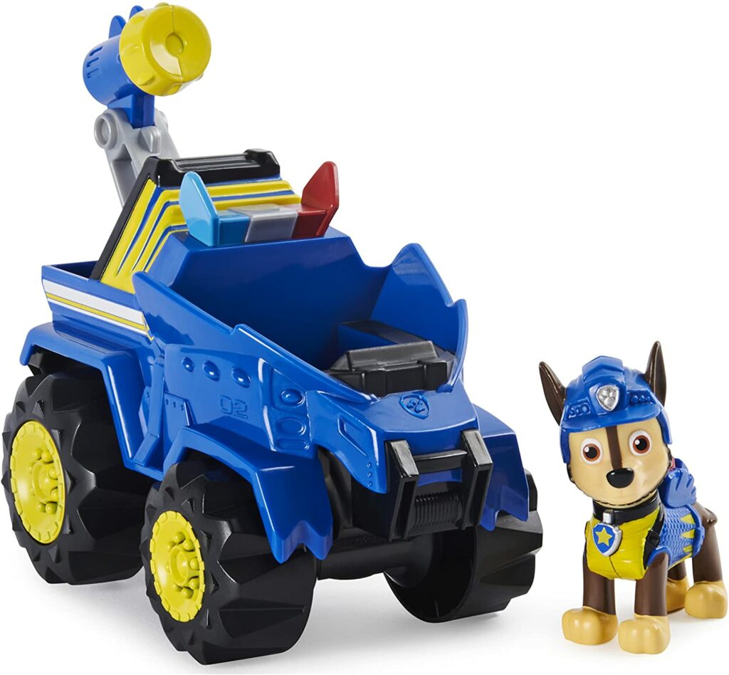 blaues Basis Themen Polizeiauto mit Chase aus der Produktlinie der spannenden Dino rescue