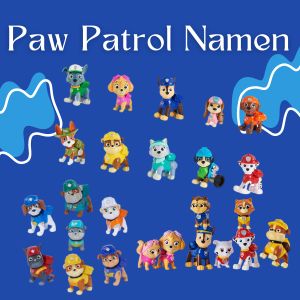 Paw Patrol Namen