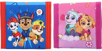 Paw Patrol Geldbörse in blau und rosa