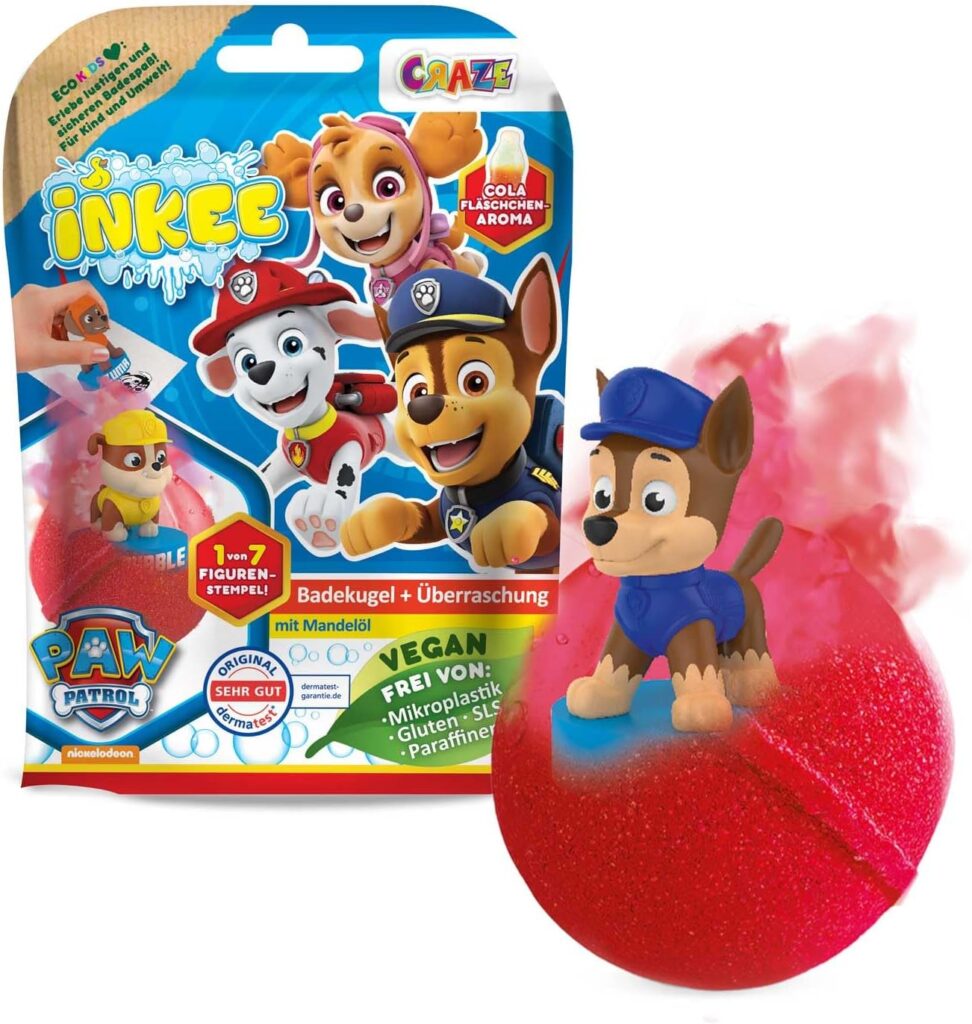 Paw Patrol Inkee Badebomben