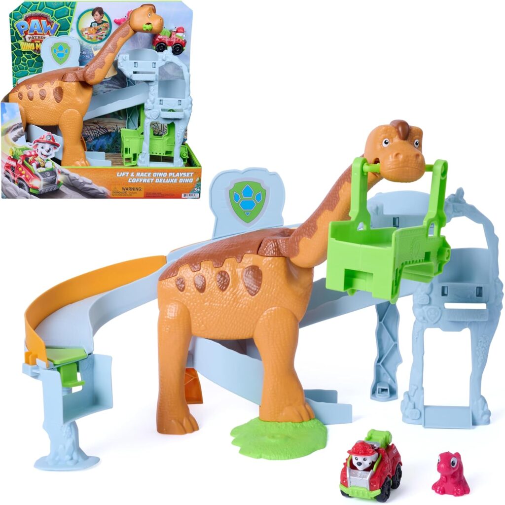 Pup Squad Lift & Race Dino Spielset