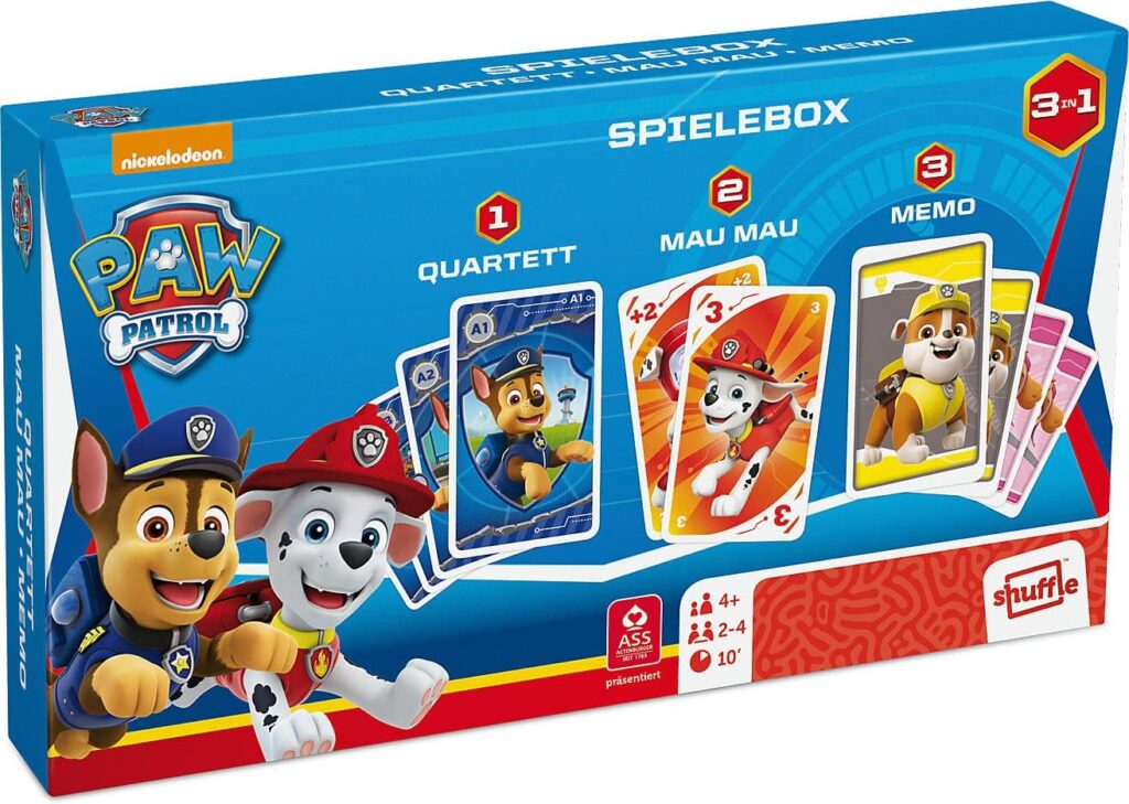 ASS Paw Patrol Spielesammlung