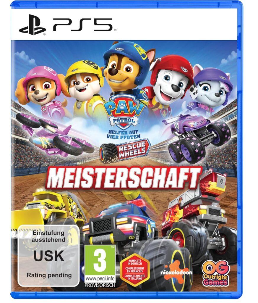 Paw Patrol Rescue Wheels Meisterschaft Konsolenspiel