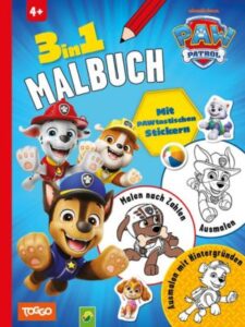 3 in 1 Malbuch